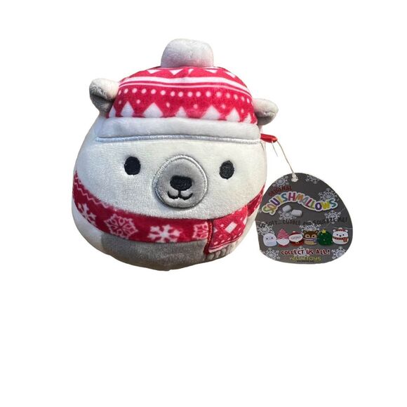 Santa, Candy Cane, and Brooke Squishmallow, 3 Christmas plushies - Picture 11 of 15